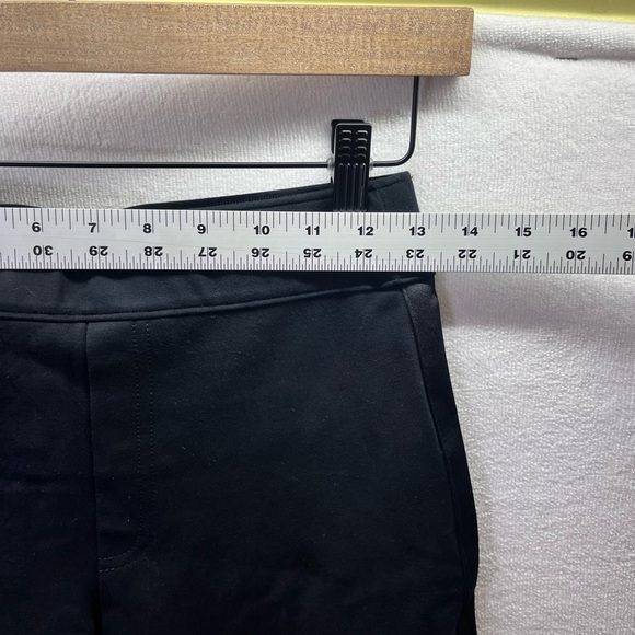 Spanx Black Capri Slacks Womens S Stretch Cute Comfy Work Teller Office 2272 - Picture 4 of 8